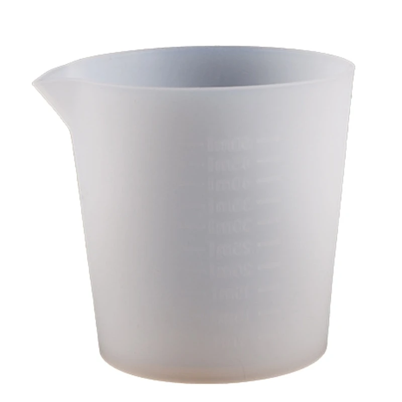 

Durable 50ml Measuring Cup Multipurpose Silicone Nonstick Mixing Cup with Precise Scale for Resin DIY Craft Capacity Cup