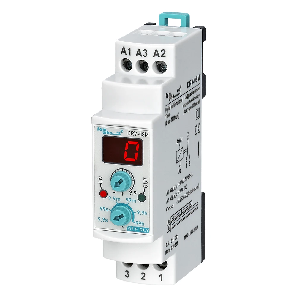 

Samwha-Dsp DRV-08M Цифровое реле времени