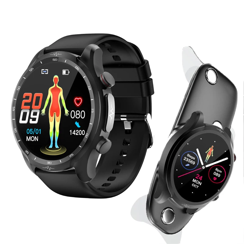 

2023 Smart Watch ECG+PPG Blood Glucose Body Temperature True Blood Oxygen Smartwatch 1.39 inch 360*360 Screen Heart Rate Watches