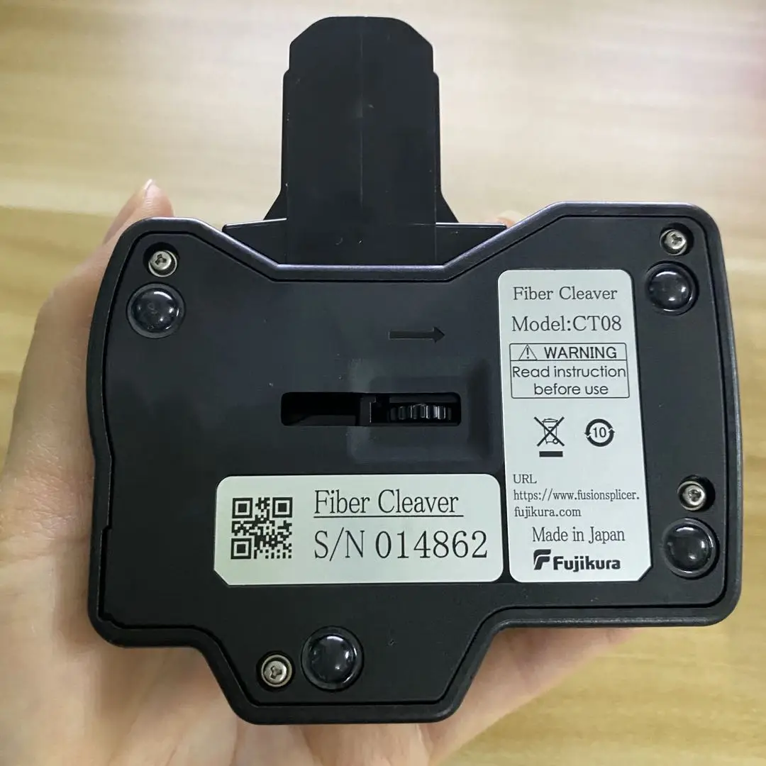 High Quality CT-08 Single Optical Fiber Cleaver CT08 High Precision Cutting Knife Tool Japanese Imports