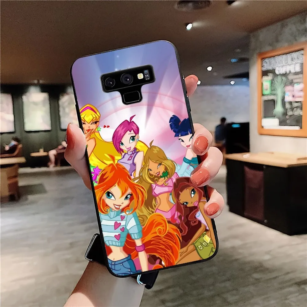 Girl W-Winxs C-clubs Phone Case For Samsung Note 8 9 10 20 Pro Plus Lite M 11 30 21 31 51 A 22 42 02 03