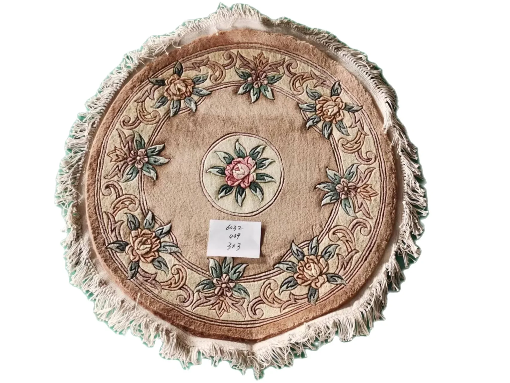 

Бесплатная доставка, круглый ковер, 90 линий, шерстяные Коврики ручной работы, толстый плюшевый ковер, Турецкий Дизайн, D: 0,91 м