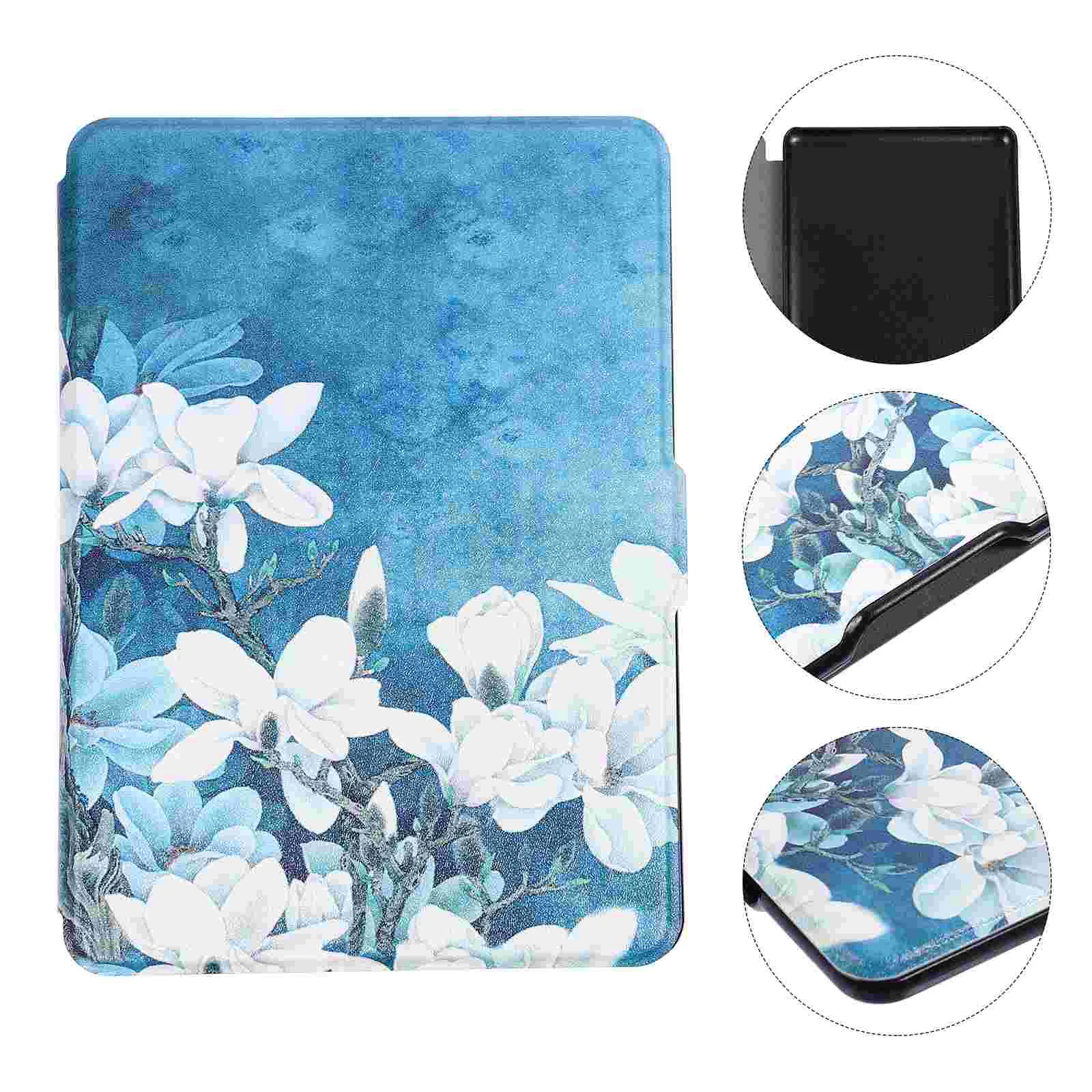 

E Book Cover Shell Case Printed Reader Covers Ultra Ereader Safe Water Lightweight Detachable Shockproof Auto Wake Tablet Sleeve