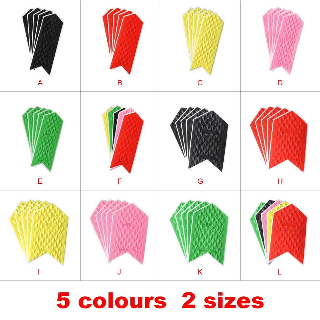 

5 шт., антискользящие силиконовые наклейки на раму велосипеда