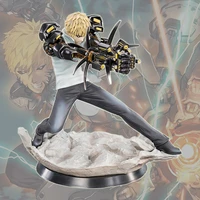action figure anime character genos pvc action figure series toys one punch man saitama genos doll gift