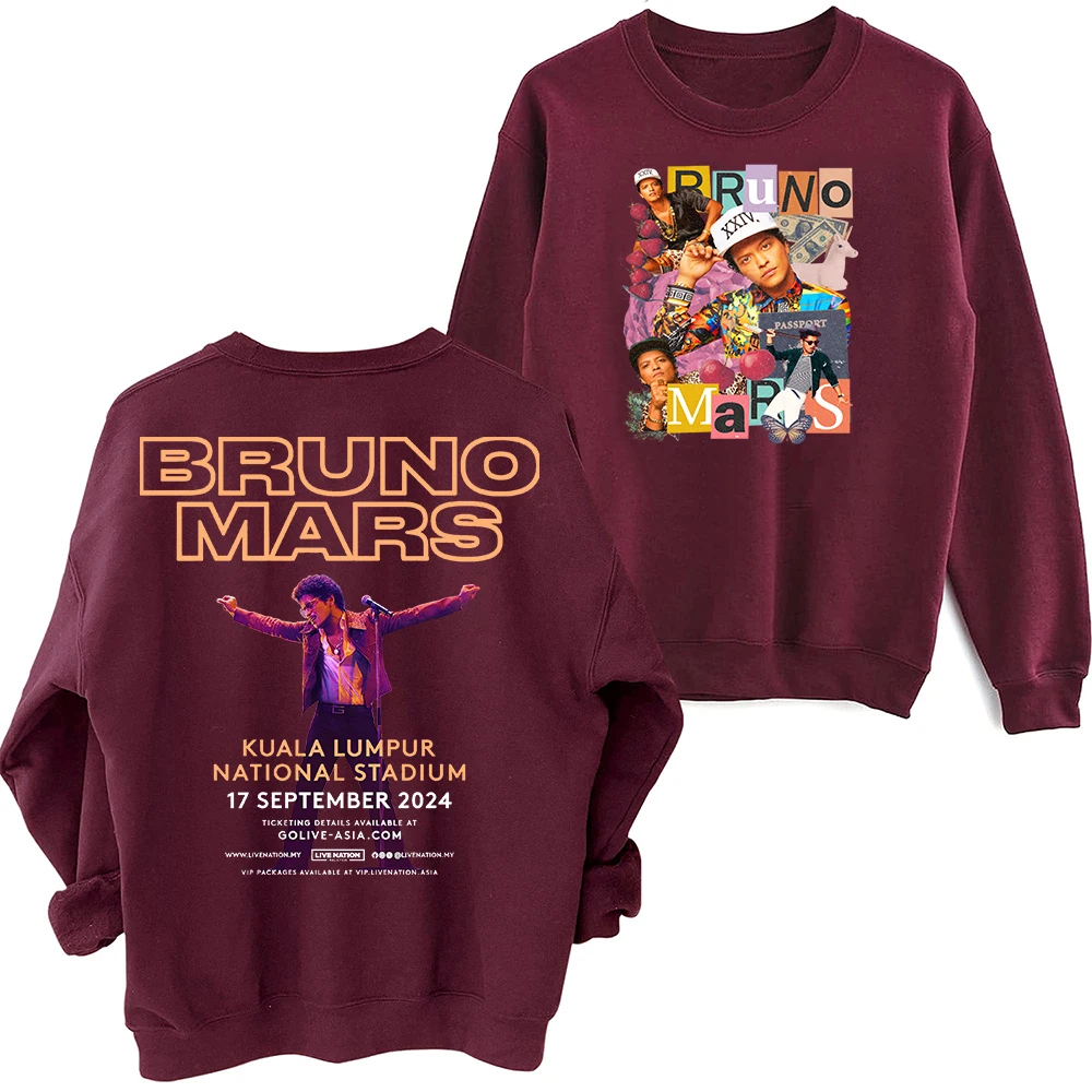 Толстовка с круглым вырезом и длинным рукавом в стиле Харадзюку