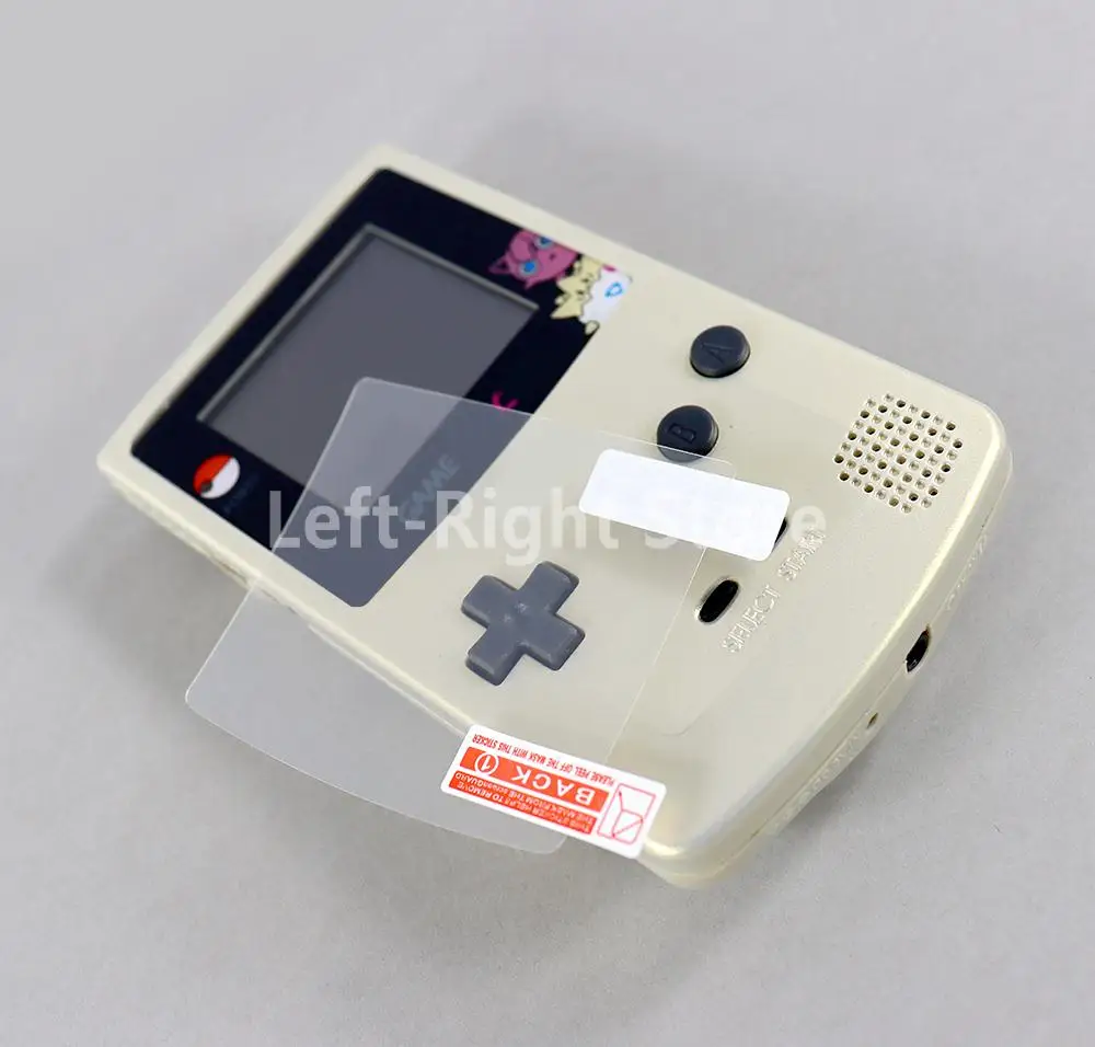 100 шт./лот Защитная пленка для ЖК-экрана Gameboy Advance GBA GB GBASP GBC GBP GBM аксессуар