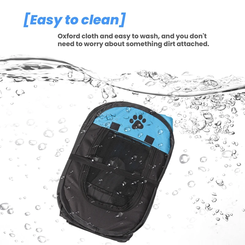 Переносная складная палатка для домашних животных домик собак клетка и кошек