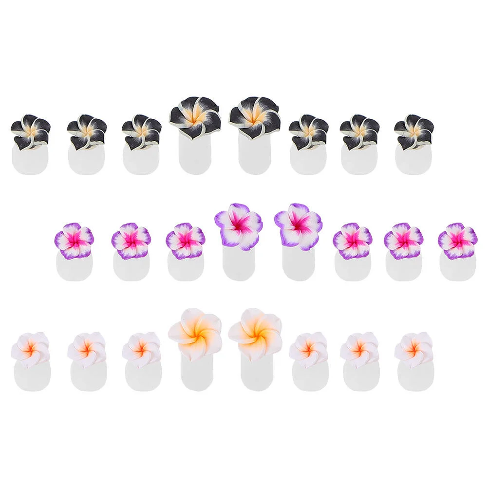 

24 Pcs Decorate Decorative Toe Separators Dividers Manicure Silica Gel Silicone Nail Pedicure Women