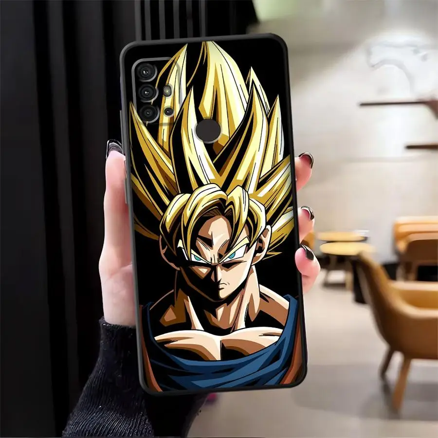 Фото Чехол Anime D-Dragons B-Balls для Motorola Mot G50 G53 G30 G60s G71 G51 G73 G60 Edge 20 Pro 30 Lite G32 G22 Edge40 G52 Черный Мягкий №4