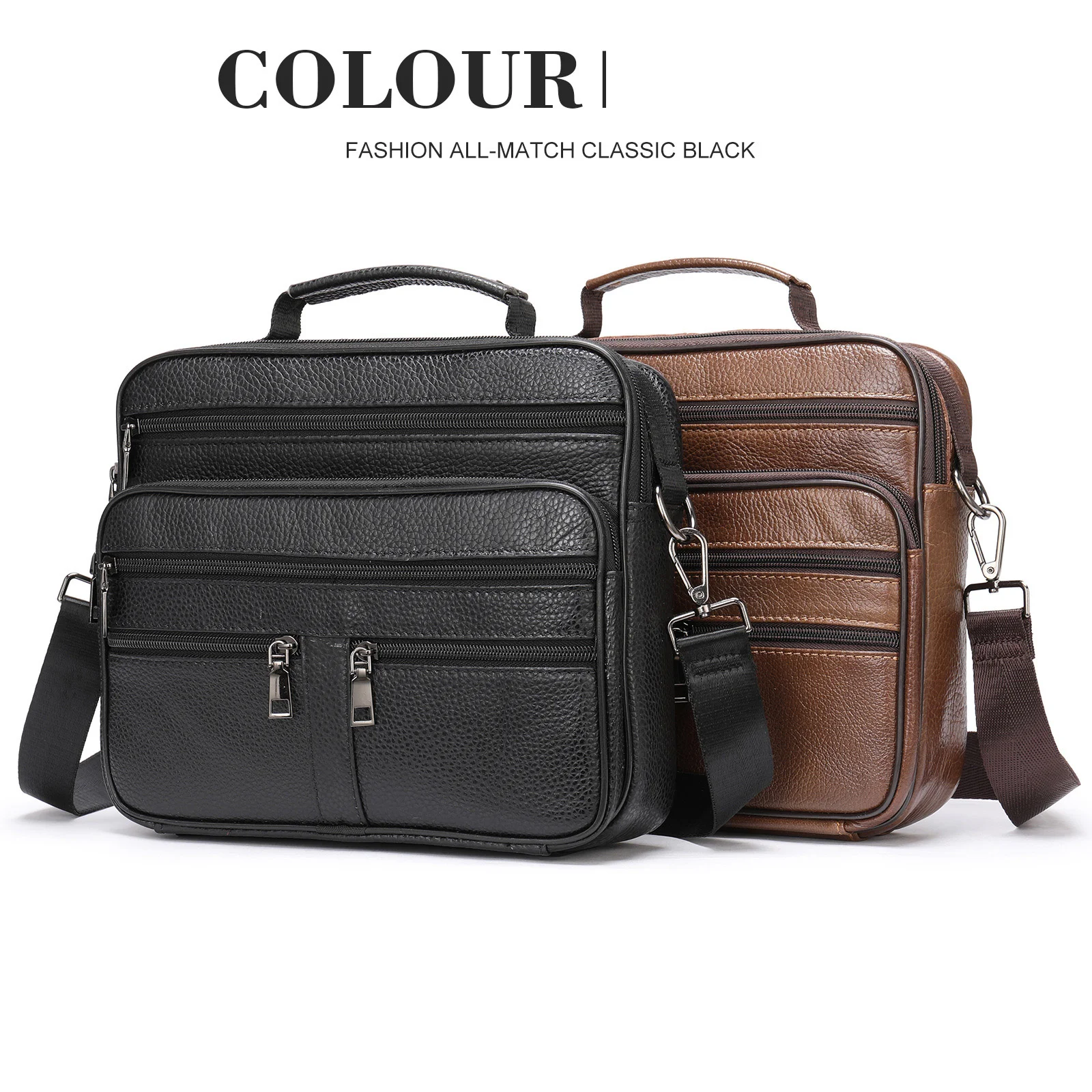 Повседневные мужские сумки через плечо сумка для мужчин мужская с несколькими