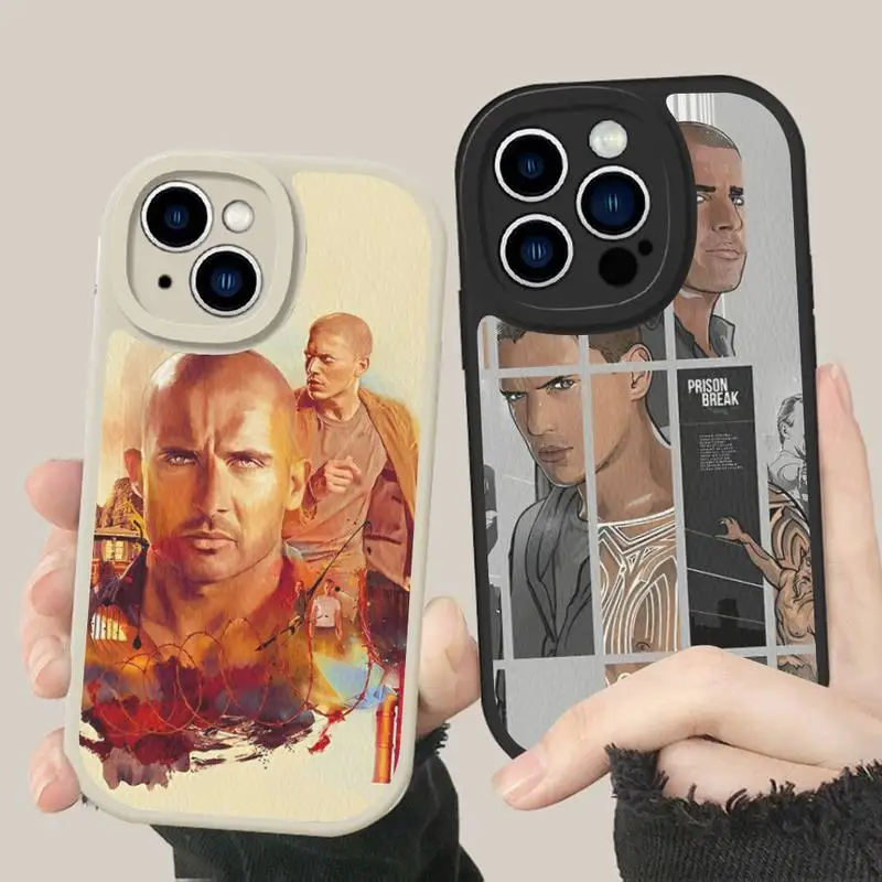 

Prison Break Phone Case Hard Leather For iPhone 14 13 12 Mini 11 14 Pro Max Xs X Xr 7 8 Plus