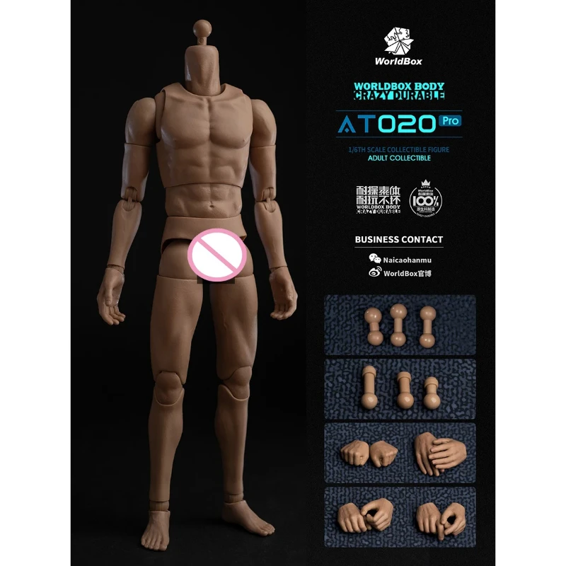 Экшн-фигурка WorldBox AT020 Pro 1/6 прочная гибкая