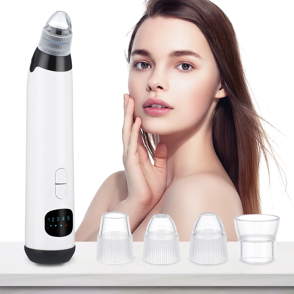 

2 in 1 Blackhead Remover Vacuum With Hot Compress Guasha Massage Acne Pore Cleansing Skin Care Beauty Tools Deep Cleansing Gift