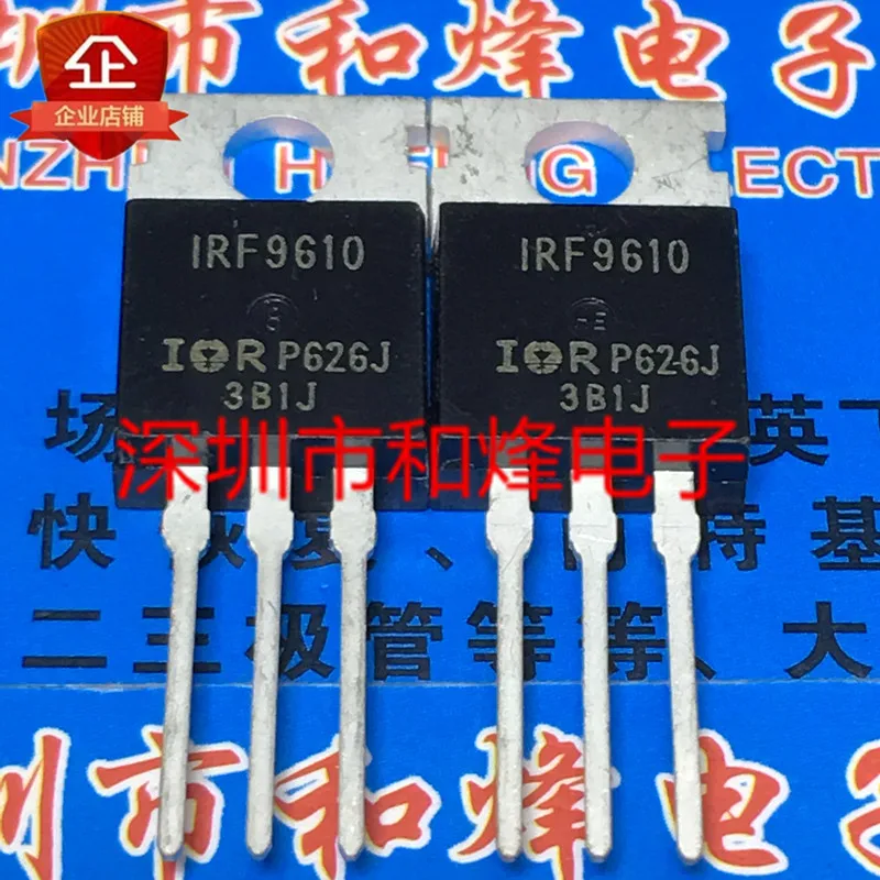 

Оригинал 2 шт./IRF9610 TO-220 -200V -1.8A