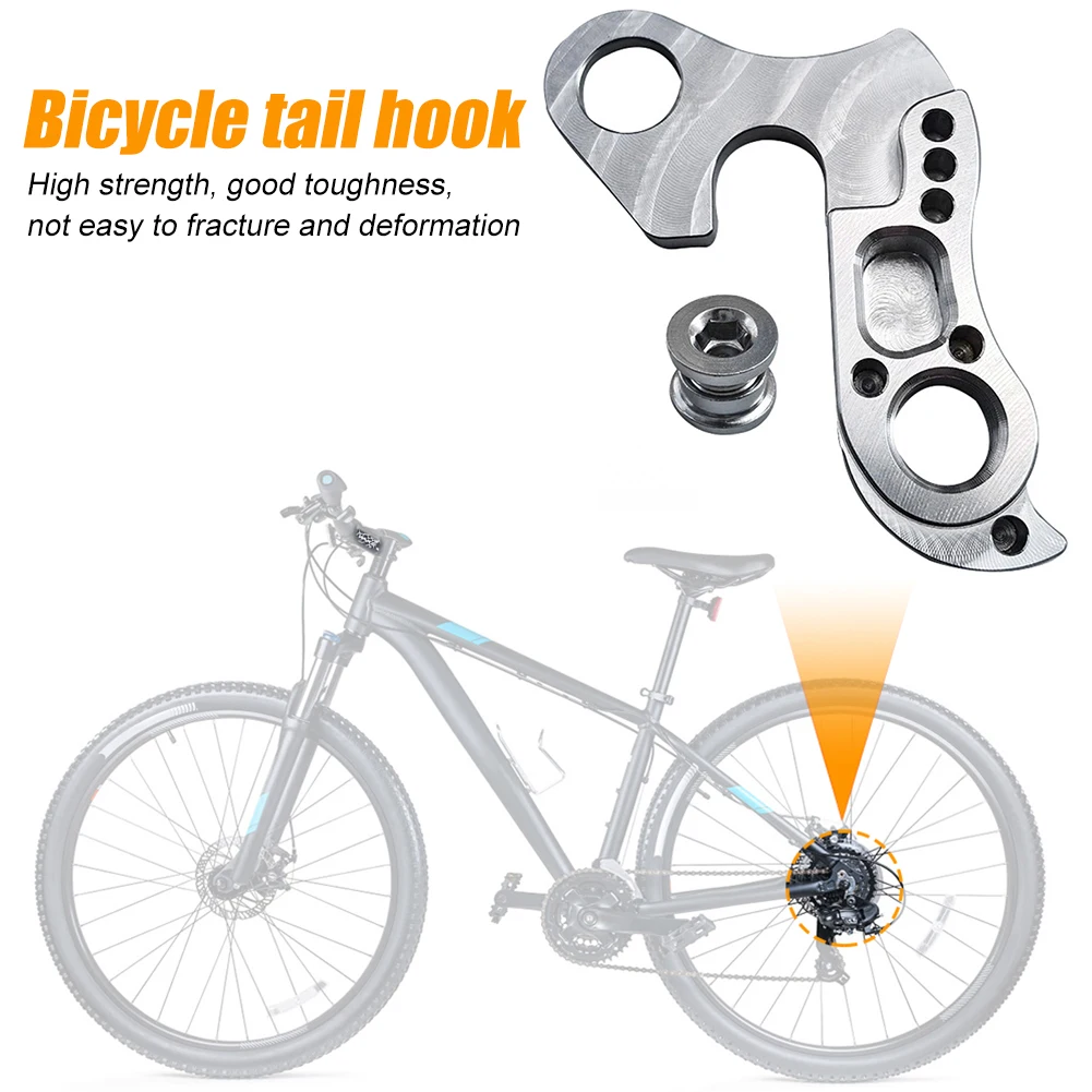 

Задний переключатель передач Mi Xim из нержавеющей стали, Универсальный Крючок для заднего переключателя передач, кронштейн для заднего переключателя передач для горного велосипеда