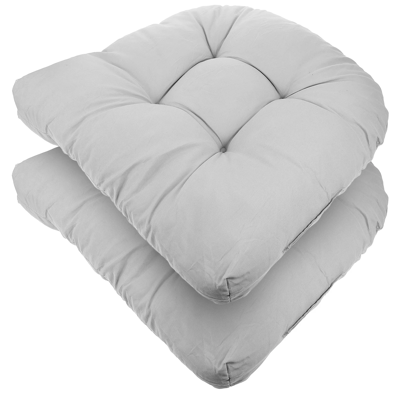 

2Pcs Floor Seating Cushion Floor Thickened Cushion Patio Chair Cushion Soft Floor Pad Stuffed Chair Cushion