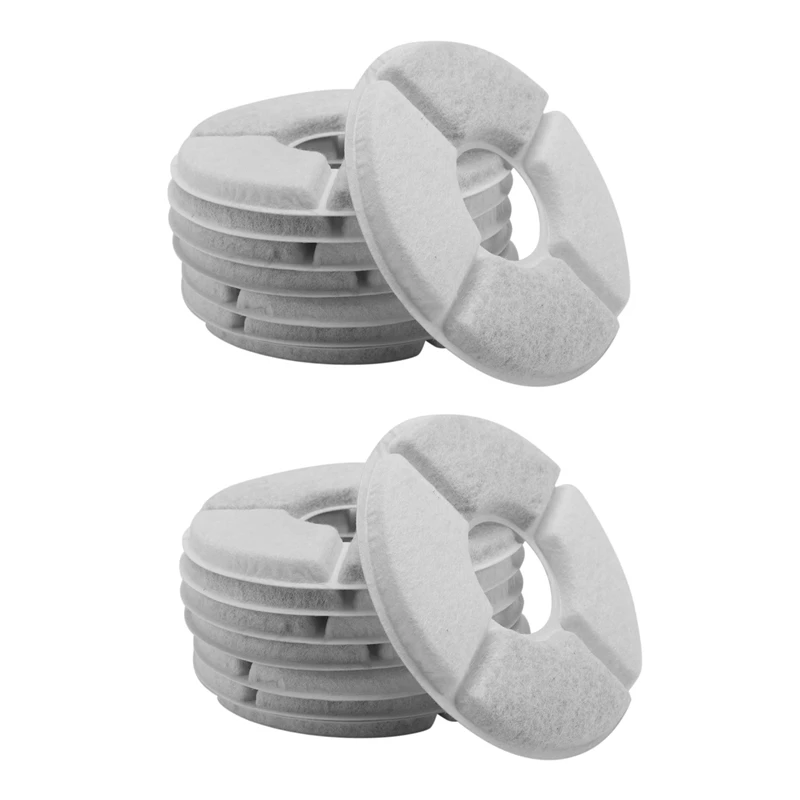 

16Pcs Activated Carbon Filter For 1.8L LED Automatic Water Drinking Fountain Cat Dog Kitten Pet Bowl Drink Dish Filter
