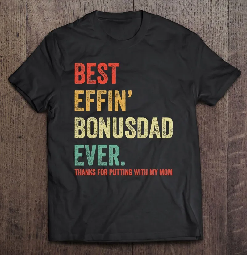 

Лучший мужской эффект плюс Папа всегда спасибо за надпись с моей мамой мужские футболки Топ Блузка мужская одежда на заказ Harajuku большой раз...