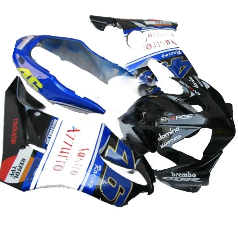 Литьевая форма km для обтекателей CBR 600 F4i синий белый 2004 2005 2006 2007 CBR600 04 05 06 07