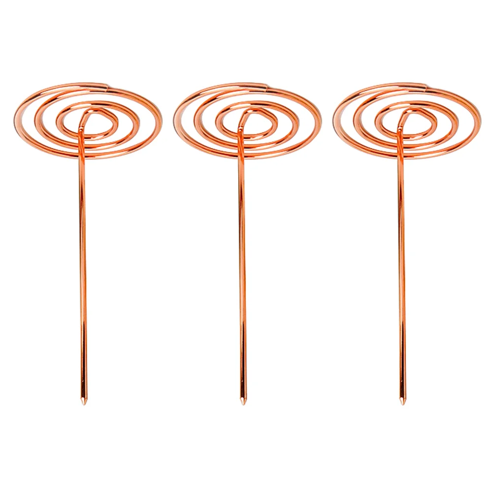 3 шт. фиксатор билетов для ресторана офиса держатели заметок меню-фактура вилка