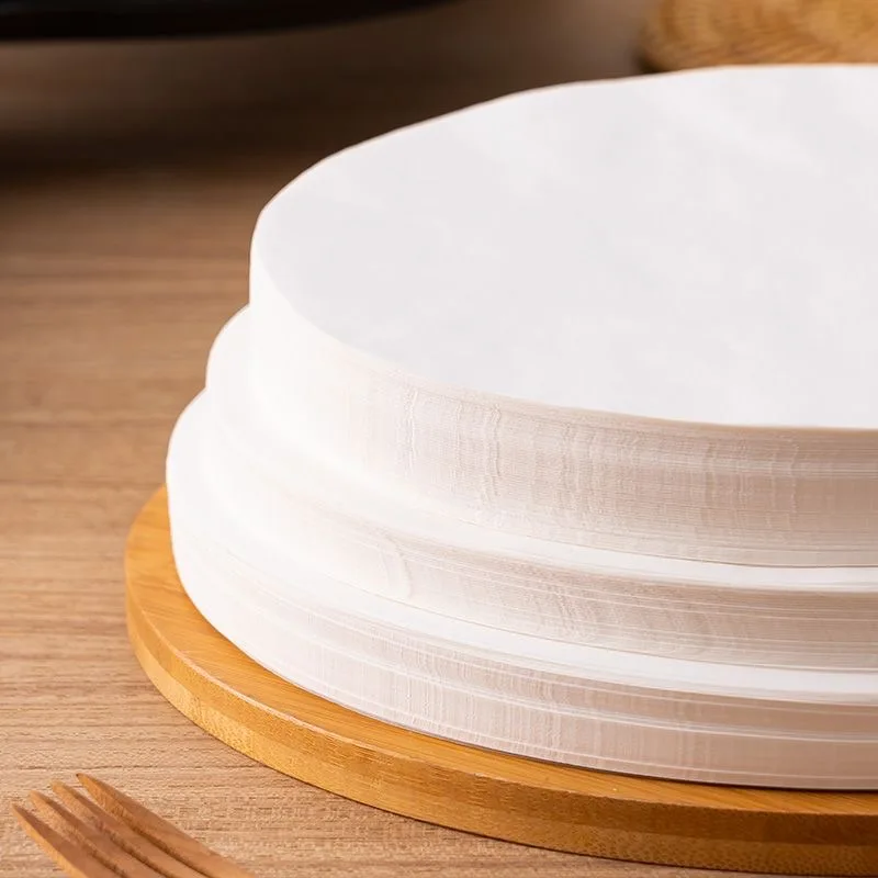 100 шт. круглая бумага для выпечки пергамента подкладка барбекю духовки картона