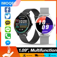 2022 new smart watch women mk6 heart rate blood pressure information remind sport multifunctional waterproof smartwatch