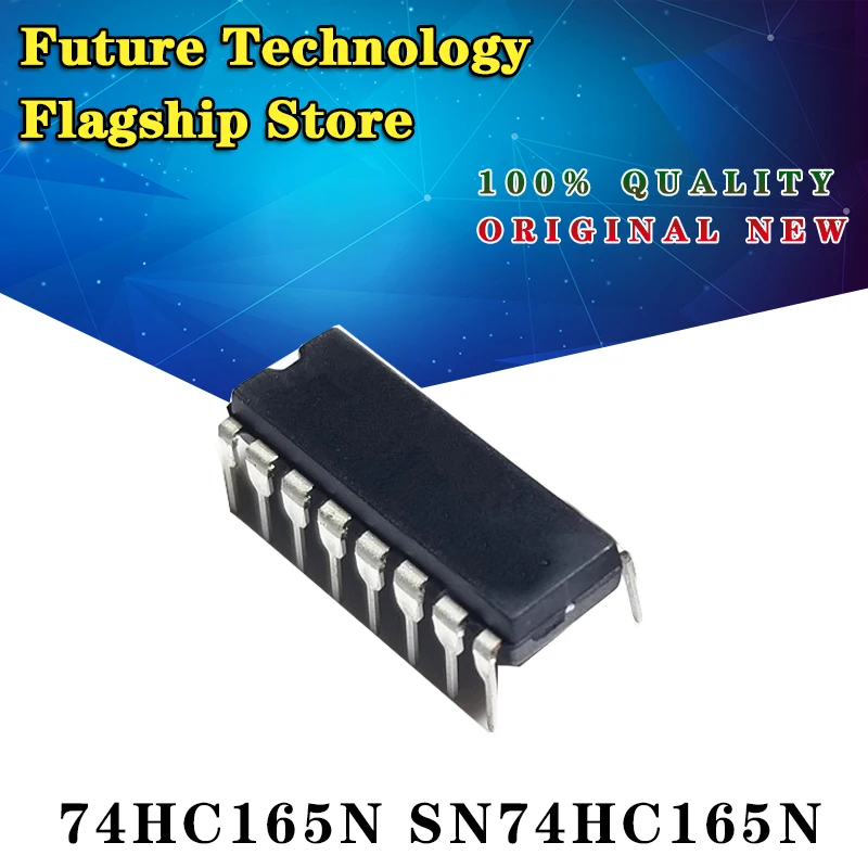 

10 unids/lote 74HC165N SN74HC165N 74HC165 DIP-14 en Stock