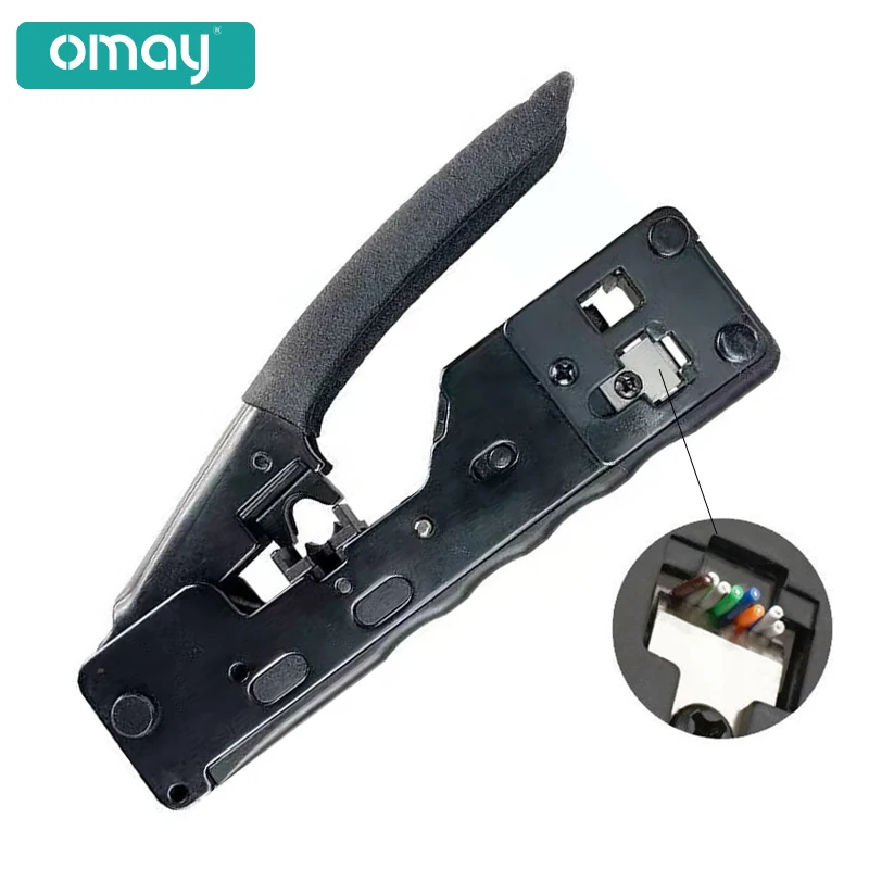 

RJ45 CAT7 Crimping Tools Pliers Network Cat6 Cat5 Cable Crimper Wire Stripper Cutter Ethernet Clip Tongs RJ11/12 8P/6P