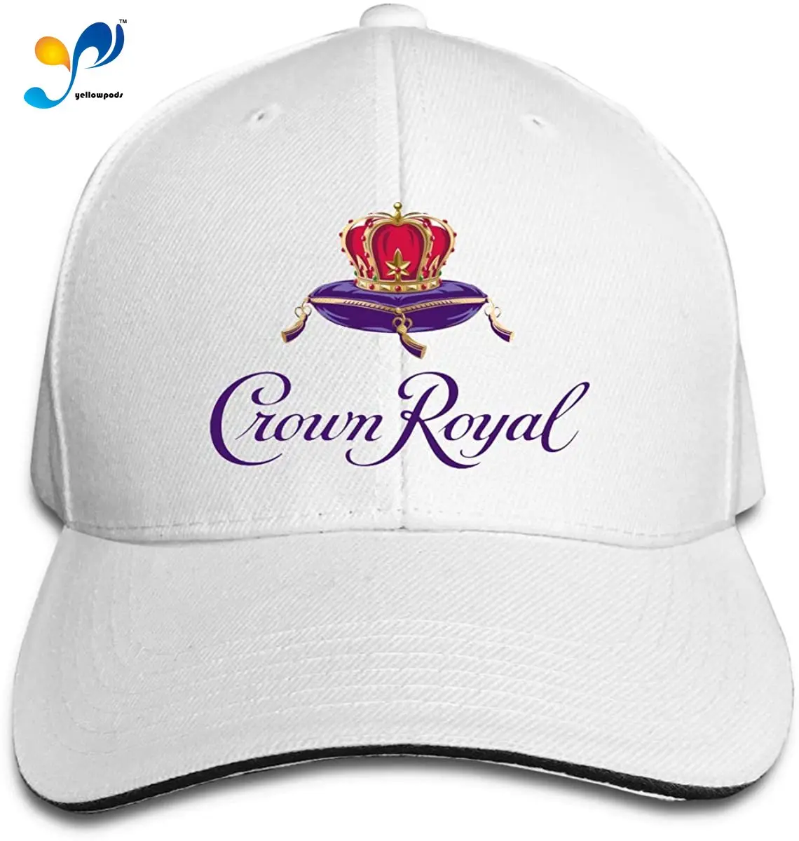 

Women's Boy Fashion Pointed Cap Hunting Cap Crown Royal Logo 1