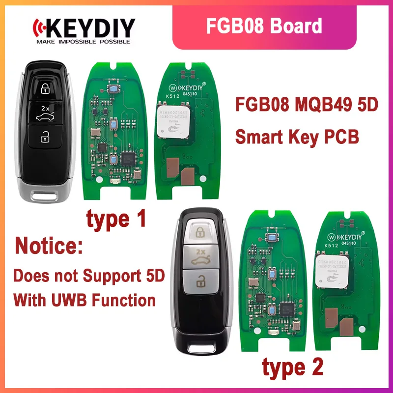Фото Адаптер для программирования KEYDIY FGB08, FGB25-5, ZB15, 5D Key, KD-X4, KD-MAX, поддерживает 5C5D, BDC, FGB08, 5D Basic без UWB, 5D дистанционный ключ. №2
