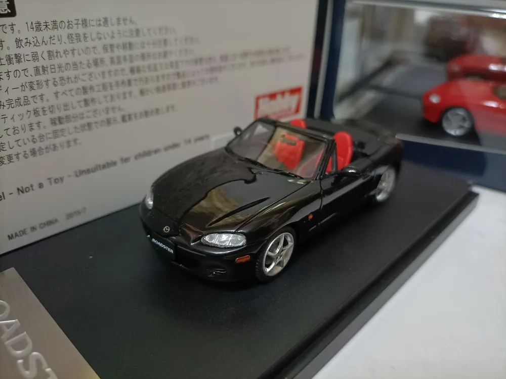 

Mark43 1/43 Mazda MX-5 Roadster NB8C RSII black coupe model