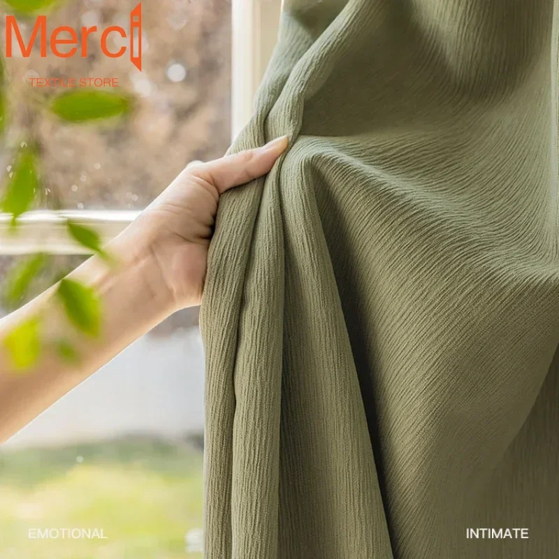 Синельные фланелевые минималистичные шторы для гостиной столовой спальни