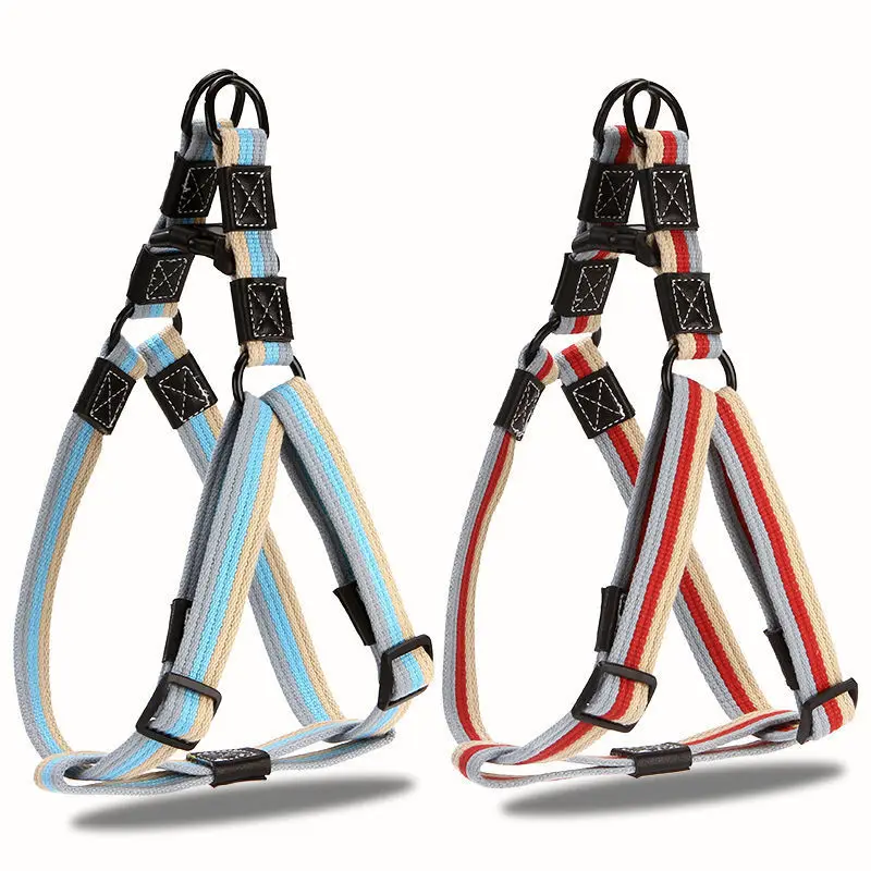 

Нагрудный ремень для домашних животных, Холщовый жилет-поводок для собак среднего и большого размера, для предотвращения поломки груди и сп...