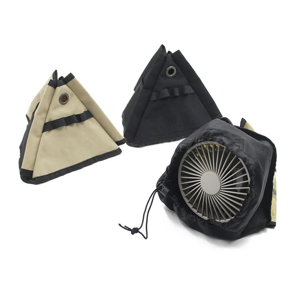 For Claymore Fan F1/f2/V600+ Camping Tripod Fan Storage Bag Outdoors Blowing Fan Roll Paper Box Tripod Multi-function
