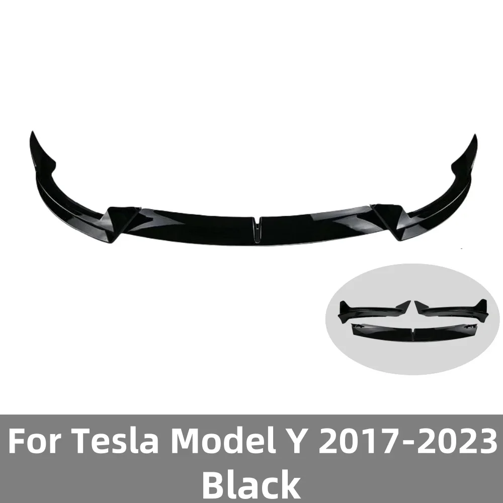 

Передний бампер, крышка диффузора губ для Tesla Model 3, модель Y 2017-2023 седан, нижние бамперы, сплиттер лезвия, спойлер, комплект корпуса