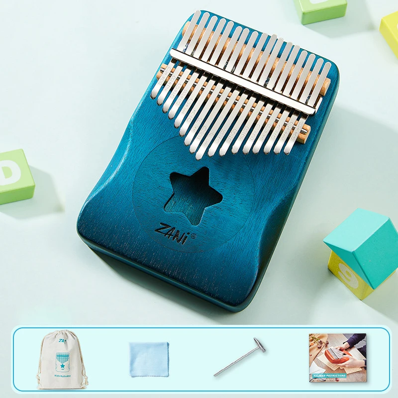 

Professional Kalimba 17 21 Key Thumb Piano Mahogany Kalimba 17 Tone Finger Piano Beginners Miniature Keyboard Instrument