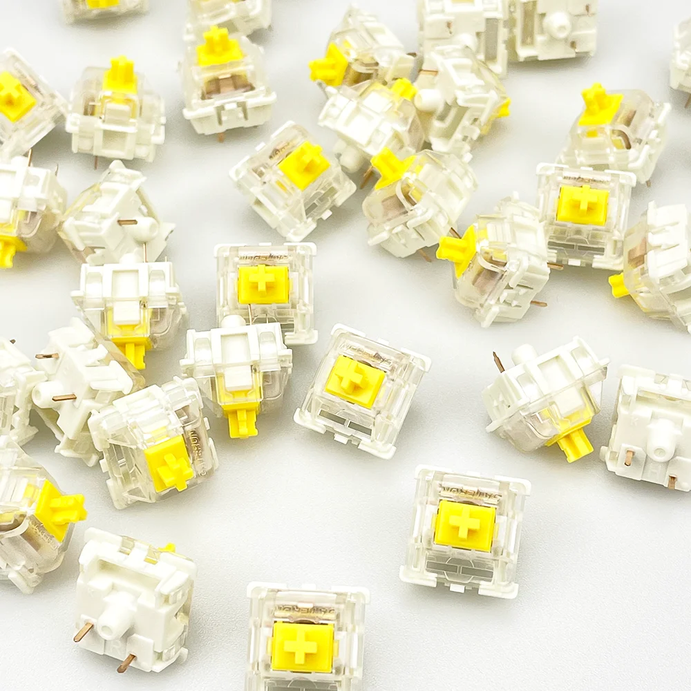 

Gateron Pro Switch Yellow Red Brown Silver White SMD RGB Mechanical Keyboard Factory Lubrication Switch GK61 GK64 GH60 3 Pin