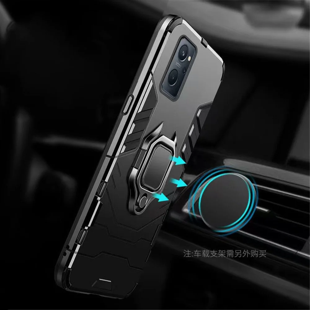 

Realme9i For Realme 9i Case Magnetic Ring Stand Cover For Realme 9i 9 Pro Plus 8 8i C11 C21 C21Y C31 GT 2 Neo 2 Narzo 50A 30A