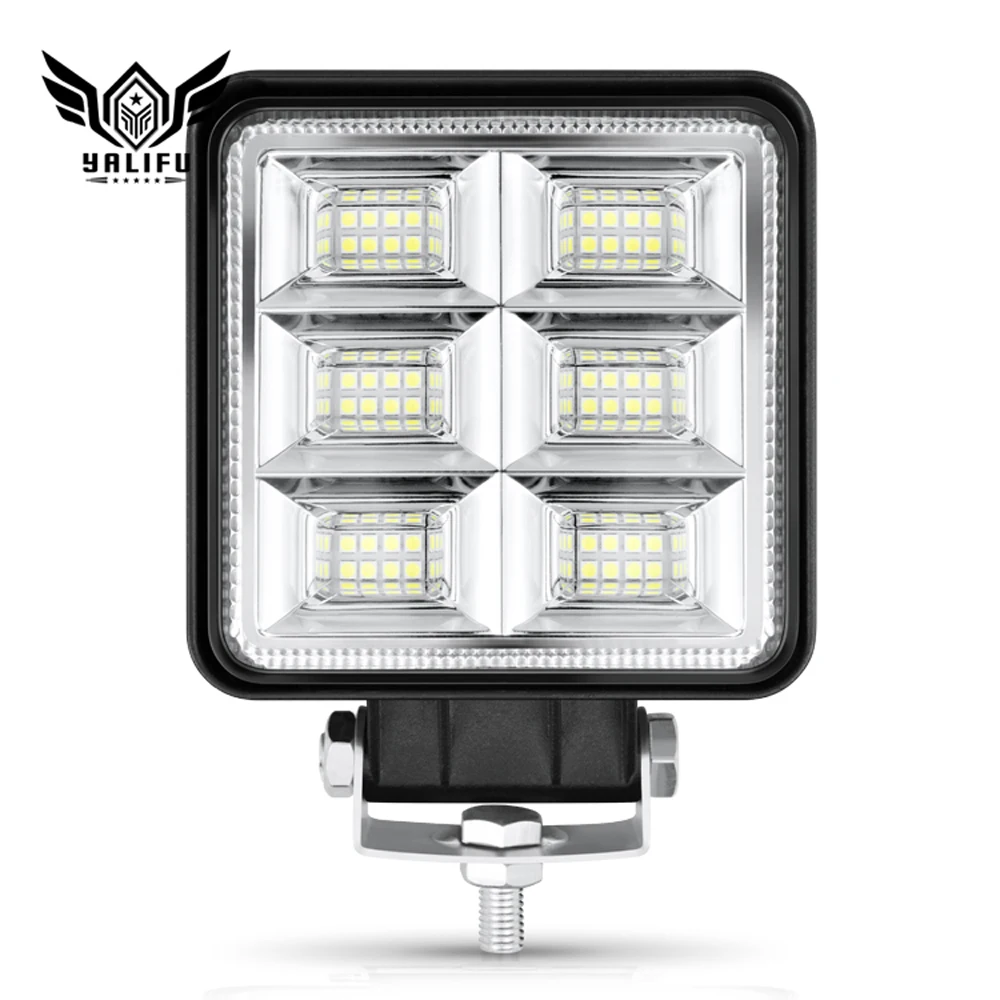 

Led Working light bar 144W Led bar Square Headlight Fog Light Spotlight Off road LED work light 12V 24V For Car Truck 4X4 4WD