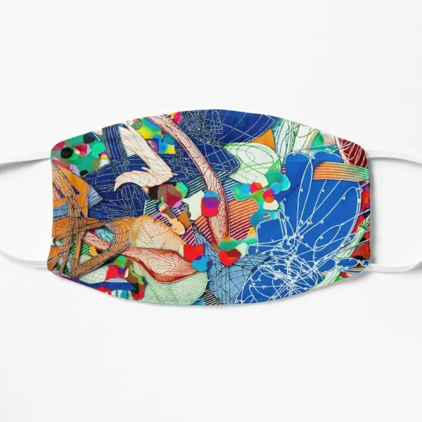 

Маска для лица Frank Stella с цифровым коллажем модная зимняя Пыленепроницаемая хлопковая моющаяся Красивая Милая маска для лица с принтом