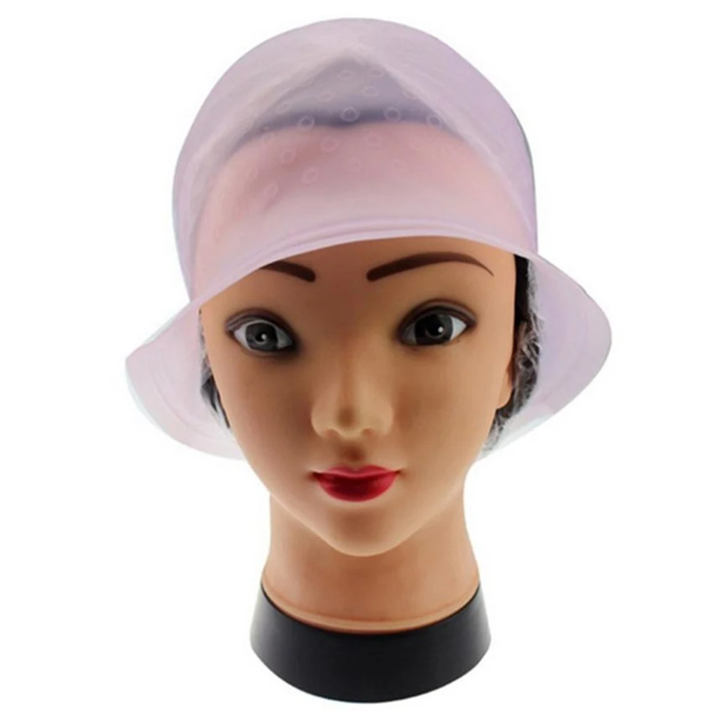 

Popular Professional Salon Reusable Hair Colouring Highlighting Dye Cap Hat Hook Frosting