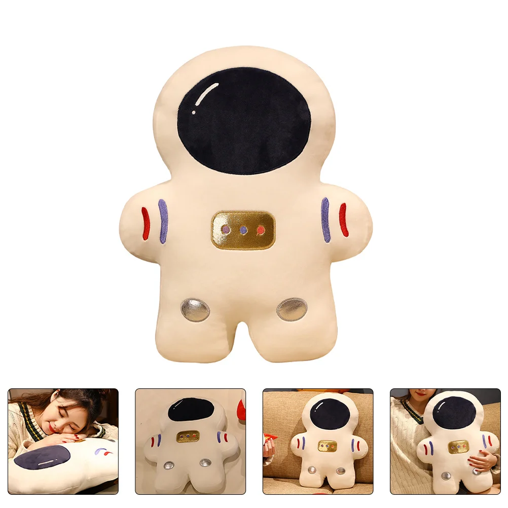 

Astronaut Pillow Throw Kid Room Decor Cartoon Spaceman Toy Plush Children's Pillows
