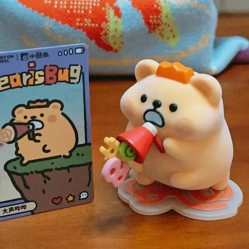 Медведь Червь Серия EasyLife Слепая Коробка Аниме Фигурка Угадай Сумка Милая Кукла