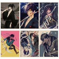 noragami yato anime good quality prints and posters decoracion painting wall art kraft paper nordic home decor