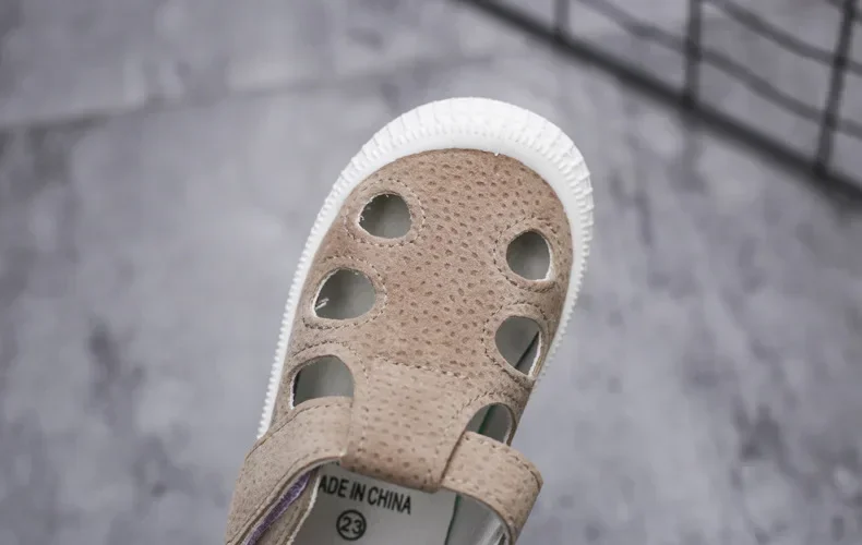 Детские сандалии с вырезами повседневная спортивная обувь для мальчиков и