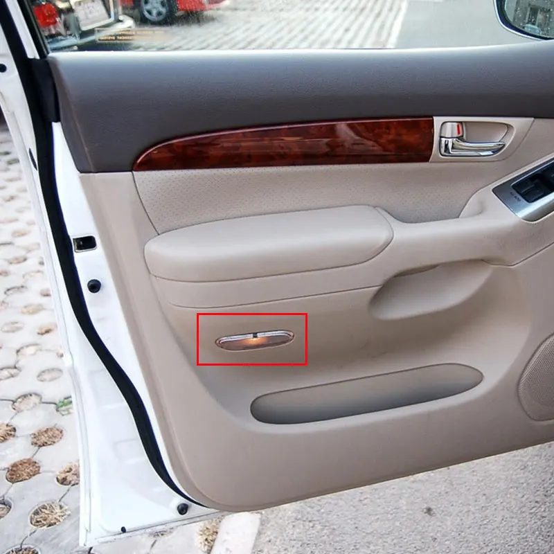 Фото Крышка дверного освещения для Toyota Prado LC120 2003-2009 / Land Cruiser LC100 1998-2007, крышка приветственной лампы для Lexus ES300 LX470 GX470 №3