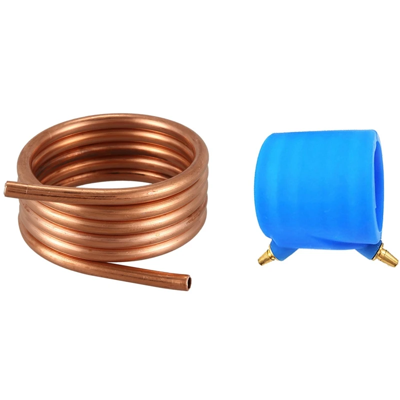 

Water Cooling Jacket With Water Cooling Pipes Tube Water Cooled Pure Copper Ring,For 3650 Brushless Motor Rc Boats