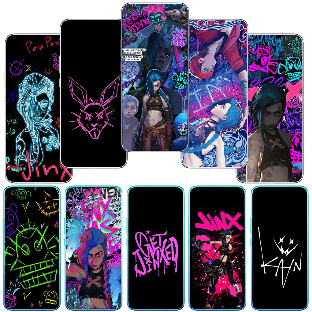Чехол Jinxs A-Arcanes-Cartoon Game для Motorola Moto Edge 40 50 Pro 30 Ultra neo 20 Lite One Fusion G85 E22 E40 E30 E22I