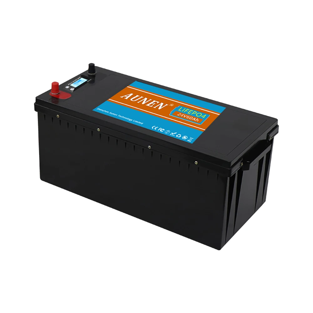 Купи AUNEN Lithium Marine Battery Sail Boat Yacht 24V60ah 25.6V 60AH 100AH 12v 600AH Lifepo4 Boat Battery Pack Battery For Boat за 32,715 рублей в магазине AliExpress